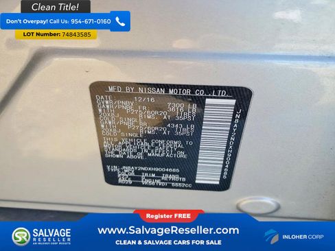 Used 2017 Nissan Armada SL RWD image 17
