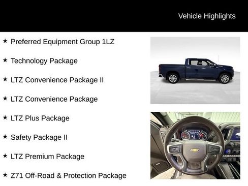 Certified 2022 Chevrolet Silverado 1500 LTZ w/ LTZ Premium Package image 16