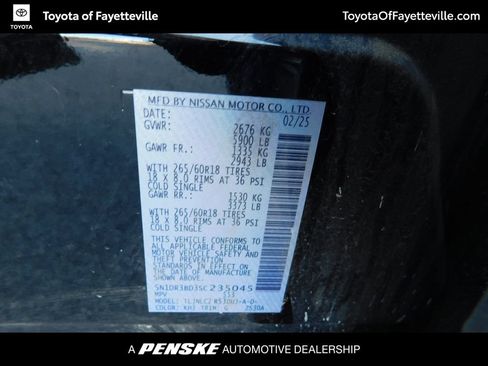 Used 2025 Nissan Pathfinder Rock Creek AWD/4WD image 8