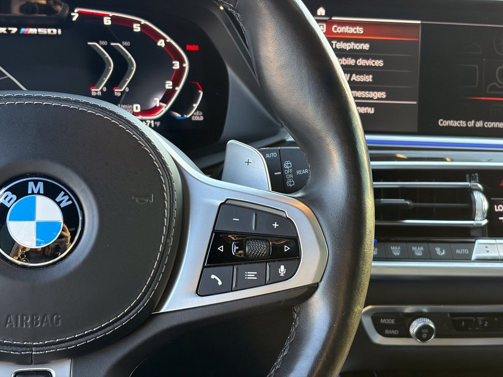 Used 2021 BMW X7 M50i w/ Dynamic Handling Package AWD/4WD image 20
