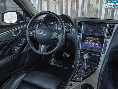 Used 2017 INFINITI Q50 Red Sport 400 image 16