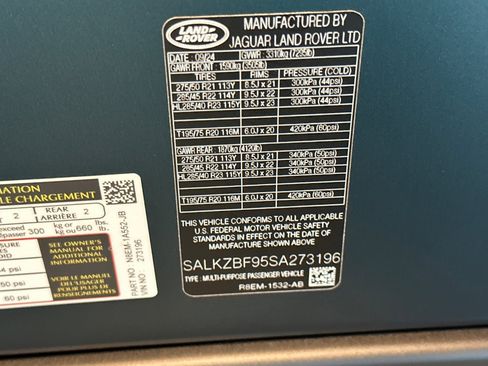 New 2025 Land Rover Range Rover SV image 37