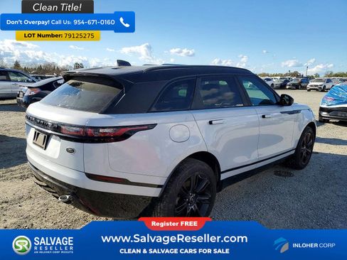 Used 2019 Land Rover Range Rover Velar R-Dynamic SE AWD/4WD image 4