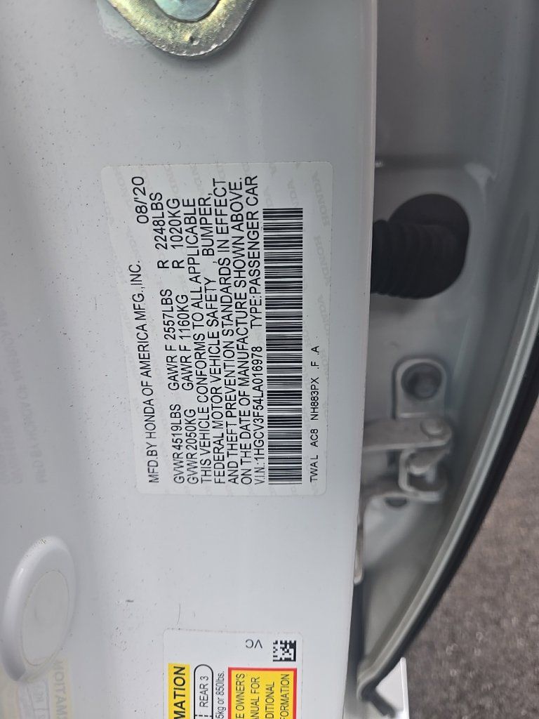 Used 2020 Honda Accord EX-L image 20