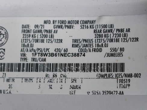 Used 2022 Ford F350 XLT w/ XLT Value Package image 33