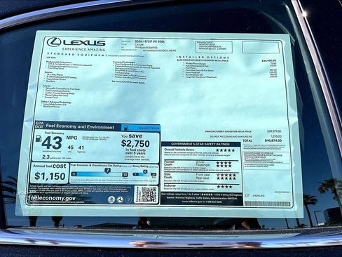 New 2026 Lexus UX 300h FWD image 22