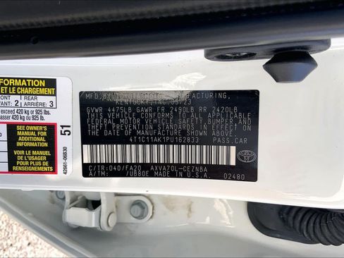 Used 2023 Toyota Camry LE FWD image 36