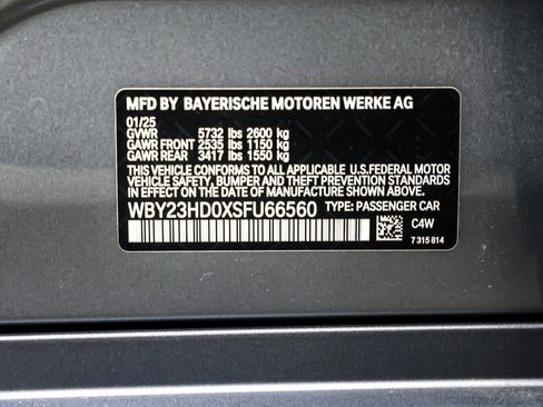 Used 2025 BMW i4 eDrive40 w/ Parking Assistance Package image 25