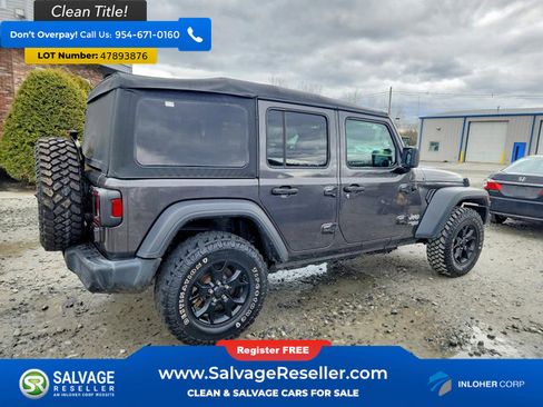 Used 2019 Jeep Wrangler Unlimited Sport S AWD/4WD image 4