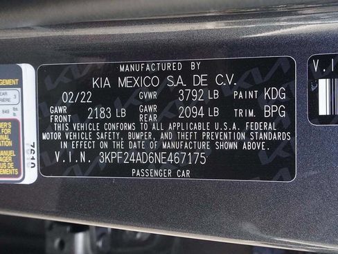 Used 2022 Kia Forte LXS w/ LXS Technology Package FWD image 49