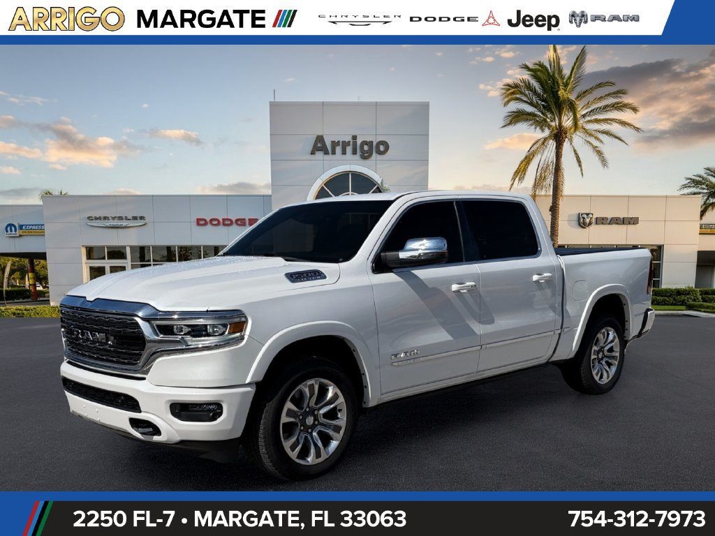 Used 2023 RAM 1500 Limited w/ Body Color Bumper Group RWD image 3