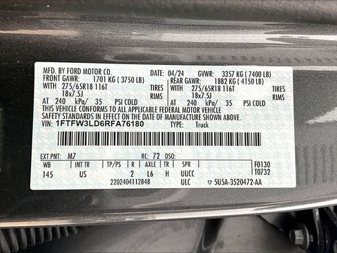 Used 2024 Ford F150 XLT w/ Mobile Office Package AWD/4WD image 36