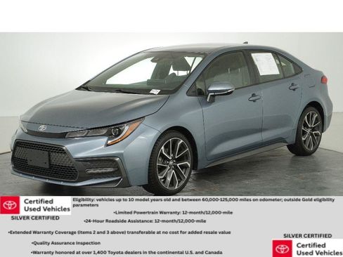 Certified 2020 Toyota Corolla SE FWD image 8