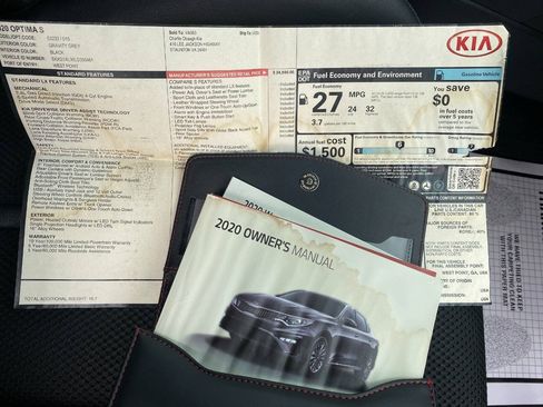 Used 2020 Kia Optima S w/ S Panoramic Sunroof Package FWD image 33