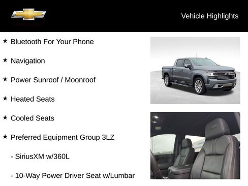 Used 2021 Chevrolet Silverado 1500 High Country image 18