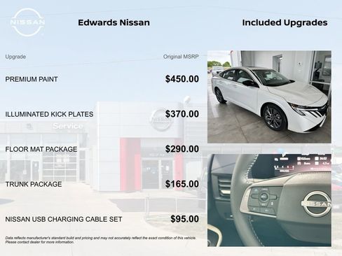 New 2026 Nissan Sentra SL w/ Floor Mat Package FWD image 4