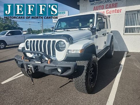 Used 2020 Jeep Wrangler Unlimited Sahara AWD/4WD image 1