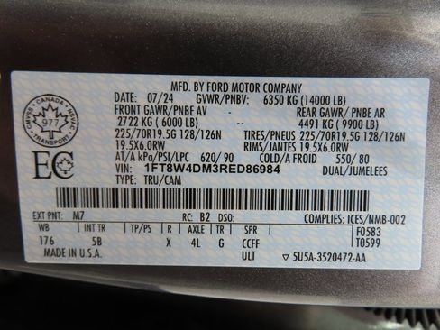 Used 2024 Ford F450 Lariat w/ Chrome Package image 84