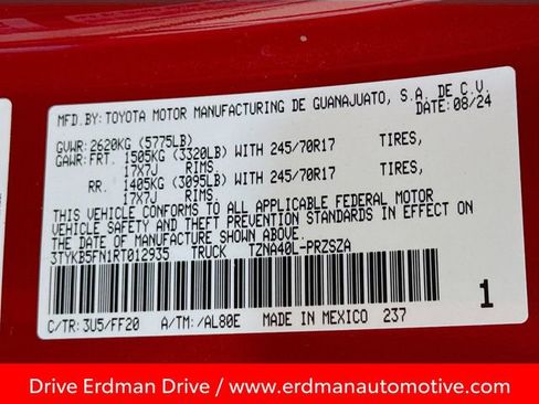 Used 2024 Toyota Tacoma SR5 image 32