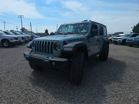 Used 2023 Jeep Wrangler Unlimited Rubicon 4xe w/ Cold Weather Group AWD/4WD image 1