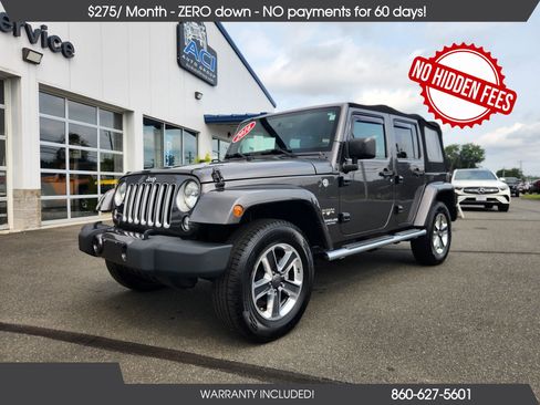 Used 2016 Jeep Wrangler Unlimited Sahara w/ Dual Top Group image 1