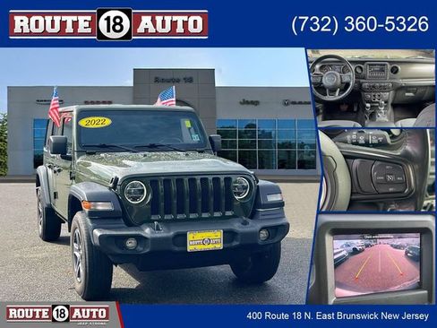 Used 2022 Jeep Wrangler Unlimited Sport AWD/4WD image 1