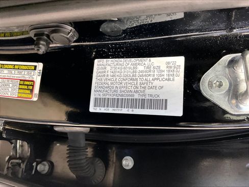 Used 2022 Honda Ridgeline Black Edition image 37