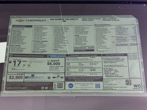 New 2026 Chevrolet Silverado 1500 LTZ w/ LTZ Premium Texas Edition image 20