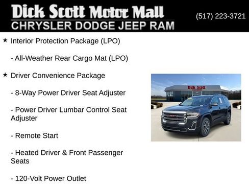 Used 2020 GMC Acadia SLE w/ Driver Convenience Package AWD/4WD image 17