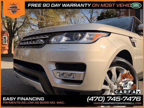 Used 2016 Land Rover Range Rover Sport HSE image 3