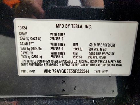 Used 2025 Tesla Model Y Long Range AWD/4WD image 23