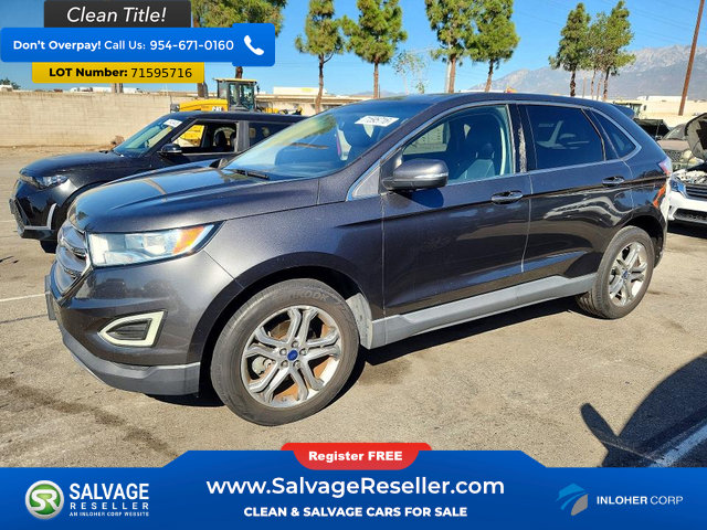 Used 2016 Ford Edge Titanium w/ Technology Package FWD image 1