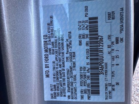 Used 2018 Ford Fusion S image 27