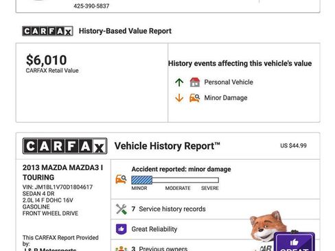 Used 2013 MAZDA MAZDA3 i Touring image 27