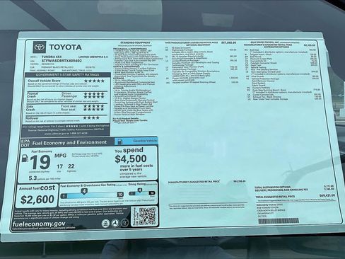 New 2026 Toyota Tundra Limited AWD/4WD image 21