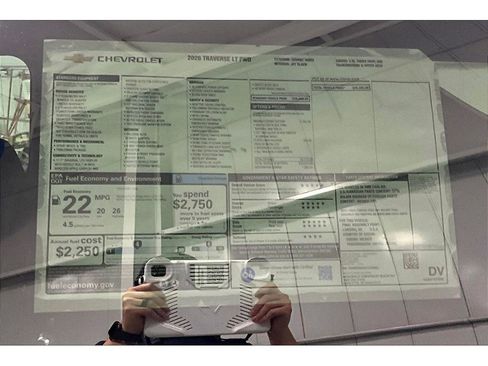 New 2026 Chevrolet Traverse LT w/ Midnight/Sport Edition image 15