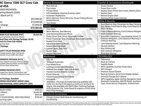 Used 2024 GMC Sierra 1500 SLT w/ SLT Premium Plus Package AWD/4WD image 7