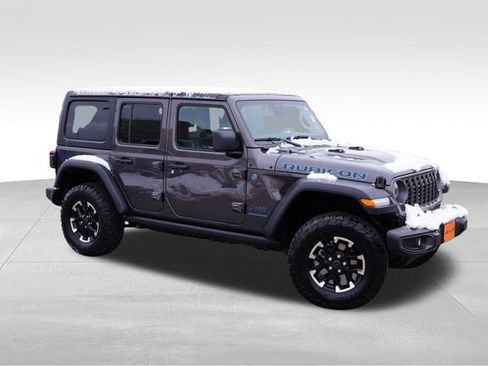 Certified 2025 Jeep Wrangler Unlimited Rubicon 4xe w/ Safety Group image 2