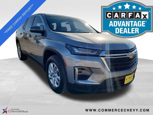 Certified 2023 Chevrolet Traverse LS w/ Safety Package image 1