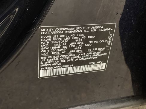 Used 2021 Volkswagen Atlas SE image 31