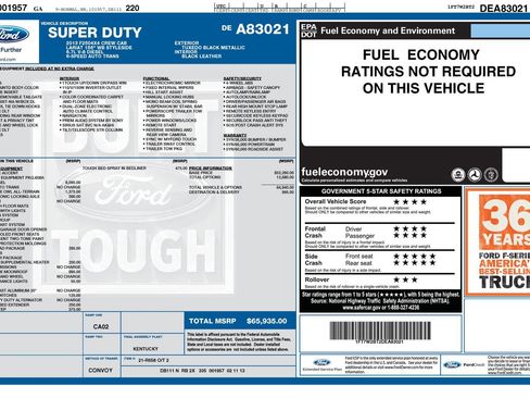 Used 2013 Ford F250 King Ranch w/ FX4 Off Road Pkg image 1