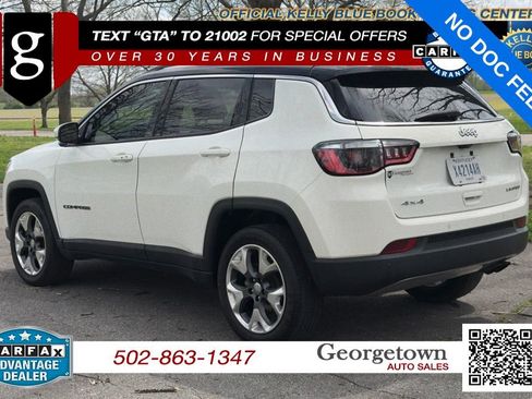 Used 2021 Jeep Compass Limited AWD/4WD image 29