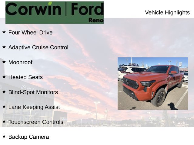 Used 2025 Toyota Tacoma TRD Sport w/ TRD Sport Upgrade Package AWD/4WD image 8