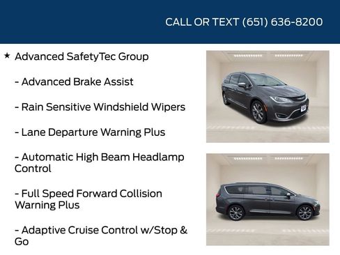 Used 2018 Chrysler Pacifica Limited w/ Tire & Wheel Group image 10