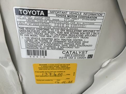 Used 2005 Toyota Tundra Limited RWD image 29