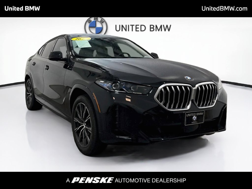 Certified 2025 BMW X6 xDrive40i w/ Parking Assistance Package AWD/4WD image 3