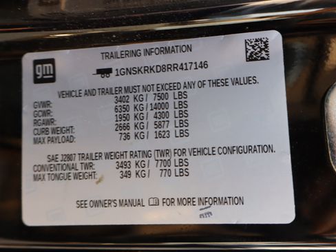 Used 2024 Chevrolet Tahoe RST w/ Luxury Package AWD/4WD image 23