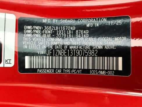 New 2026 Toyota GR86 Premium image 16