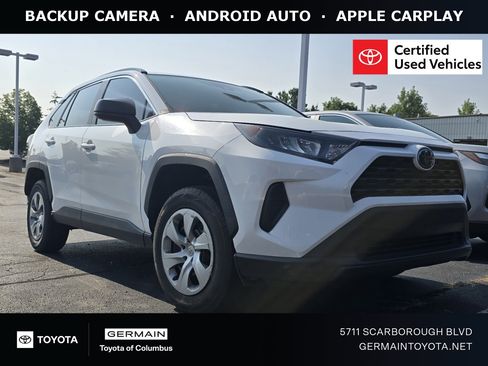 Certified 2021 Toyota RAV4 LE FWD image 1