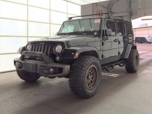 Used 2017 Jeep Wrangler Unlimited Sahara AWD/4WD image 1